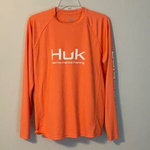 Huk performance fishing shirt size small